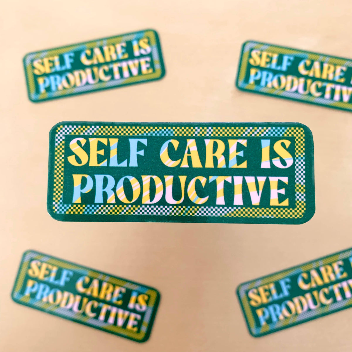 Self Care is Productive Sticker