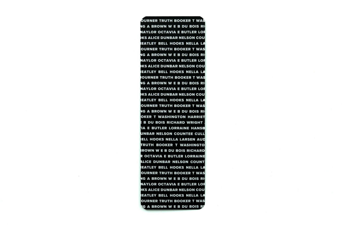 Bookmark - Classic Black Authors (Black)