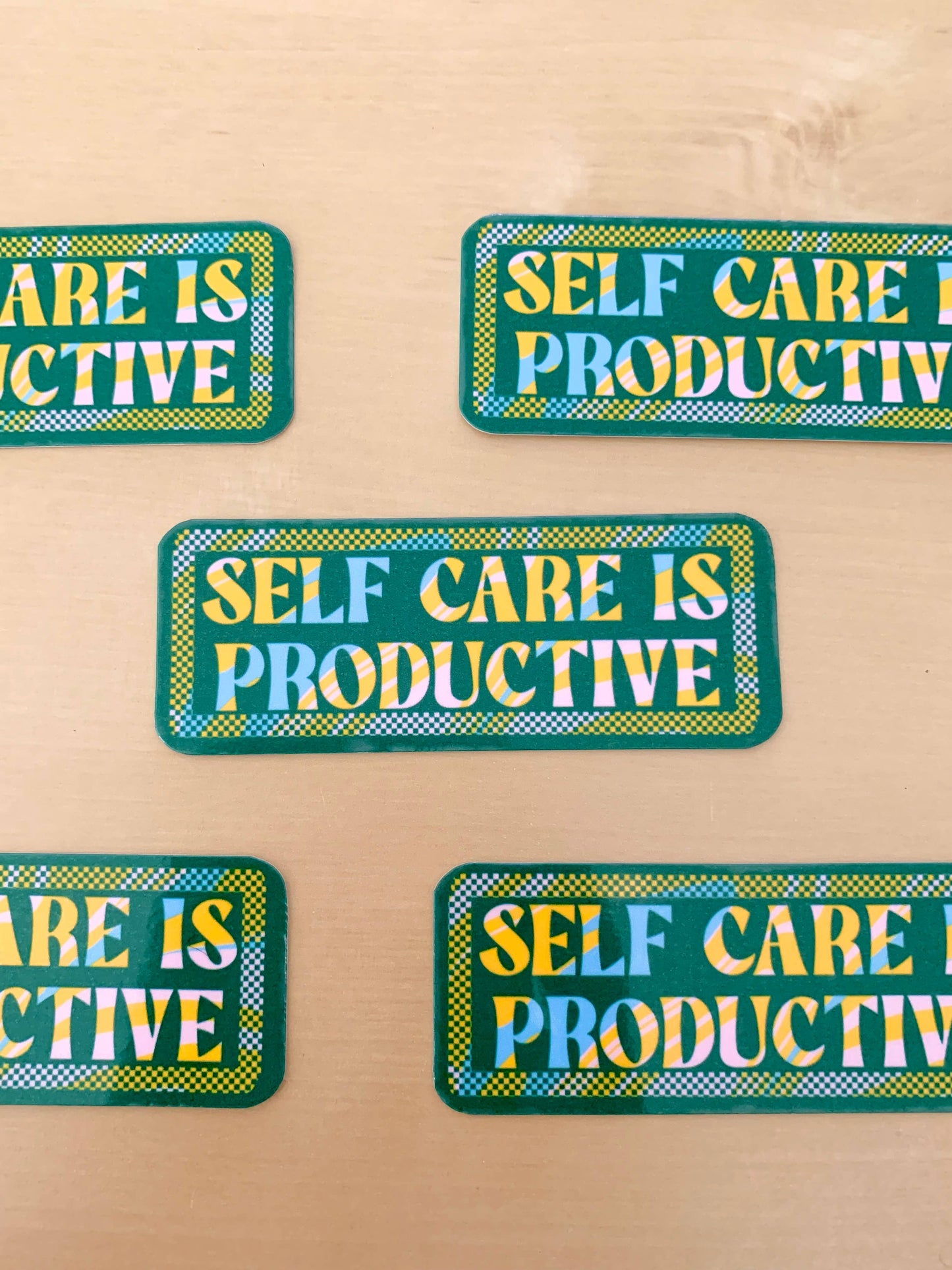 Self Care is Productive Sticker