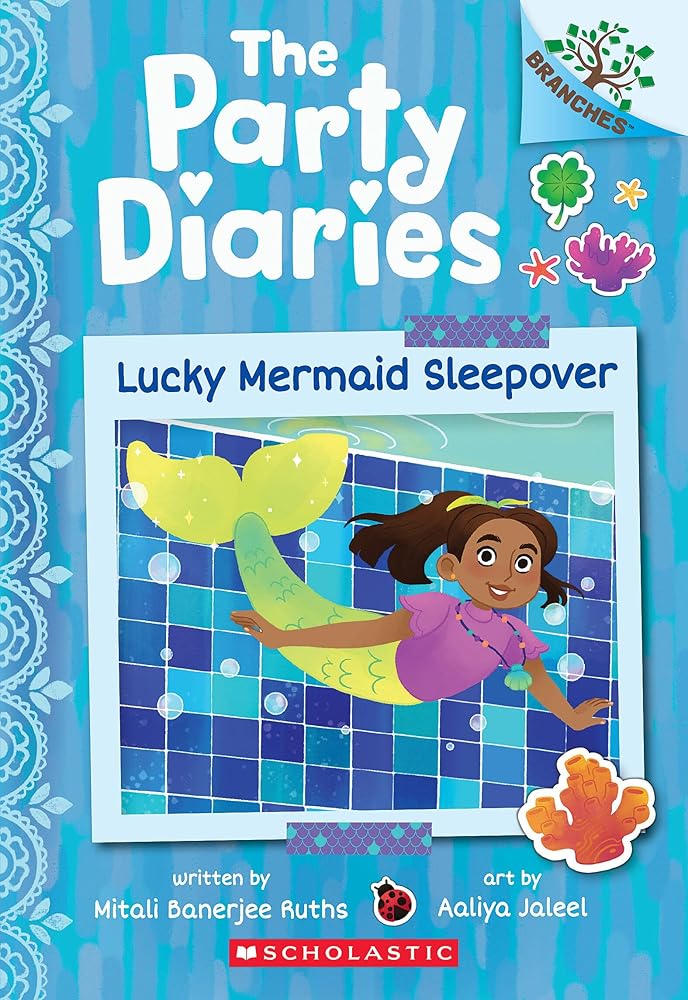 Lucky Mermaid Sleepover: A Branches Book (The Party Diaries #5) cover image