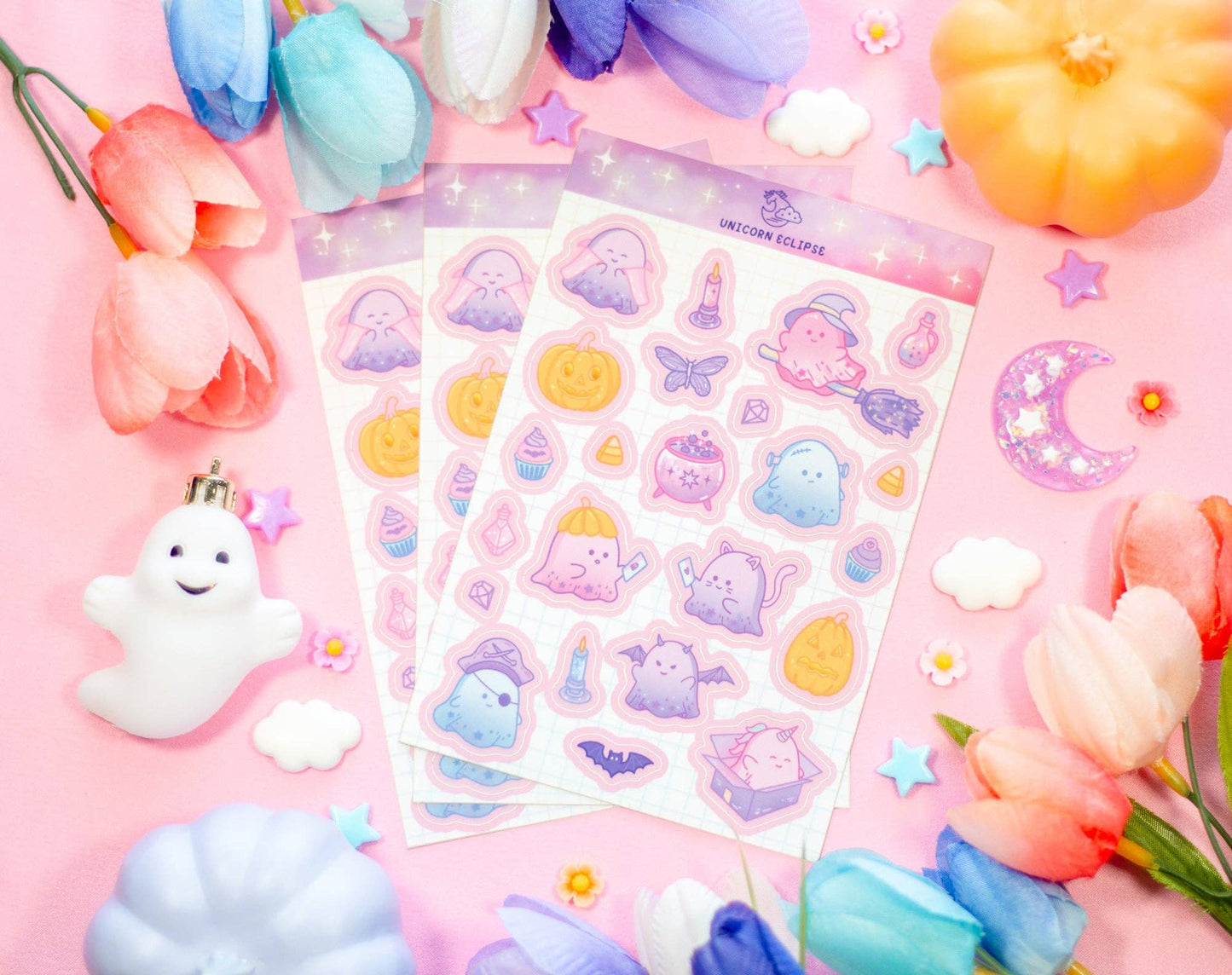 Boo Bash Sticker Sheet - 52724929 - Tuma's Books