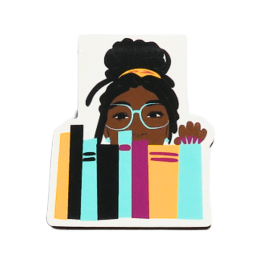 Book Shelf Magnetic Page Marker | Bookmarks |Black Literature - Tuma's Books