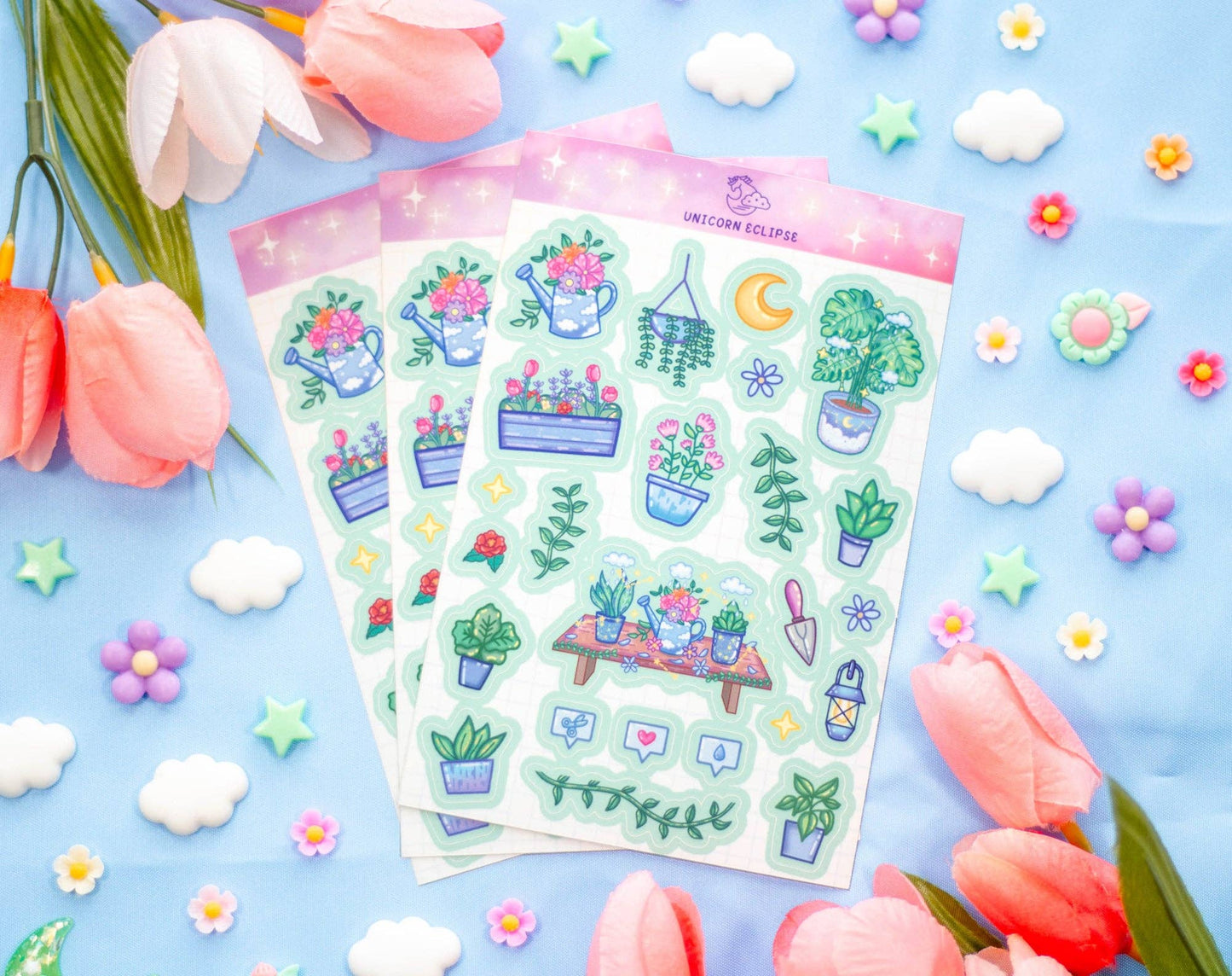 Botanical Bliss Sticker Sheet - 04474678 - Tuma's Books