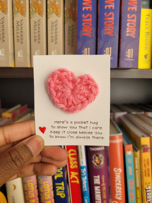 Crochet Pocket Heart - Tuma's Books - Tuma's Books