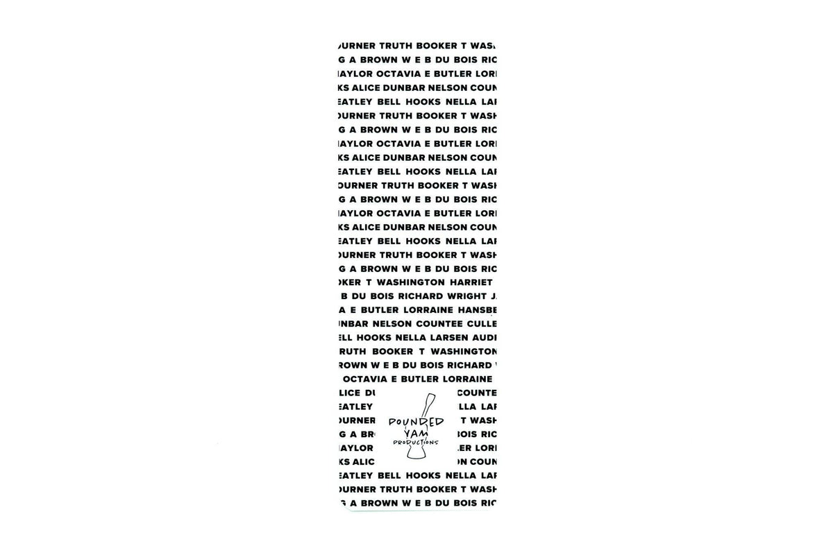 Bookmark - Classic Black Authors (White)