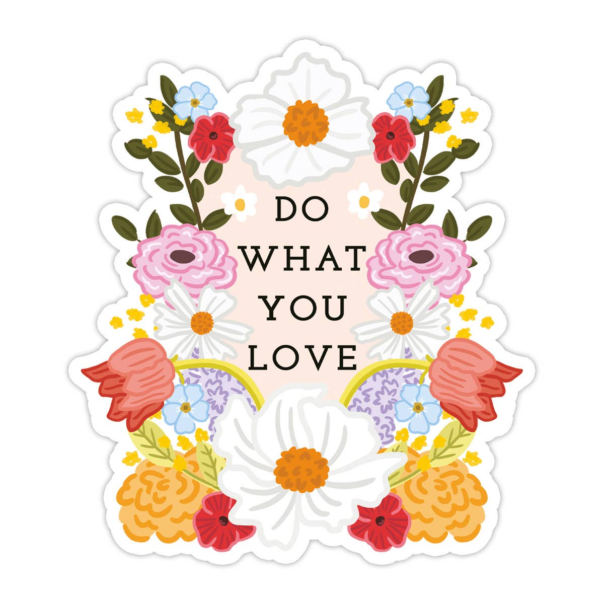 Do What You Love Vinyl Sticker - Back to School: No packaging - sent loose - STAS072 - Tuma's Books