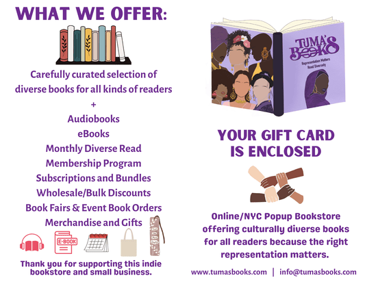 E - Gift Card - Tuma's Books