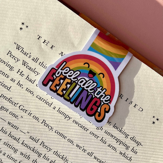 Feelings Rainbow Magnetic Bookmark - 75575077 - Tuma's Books