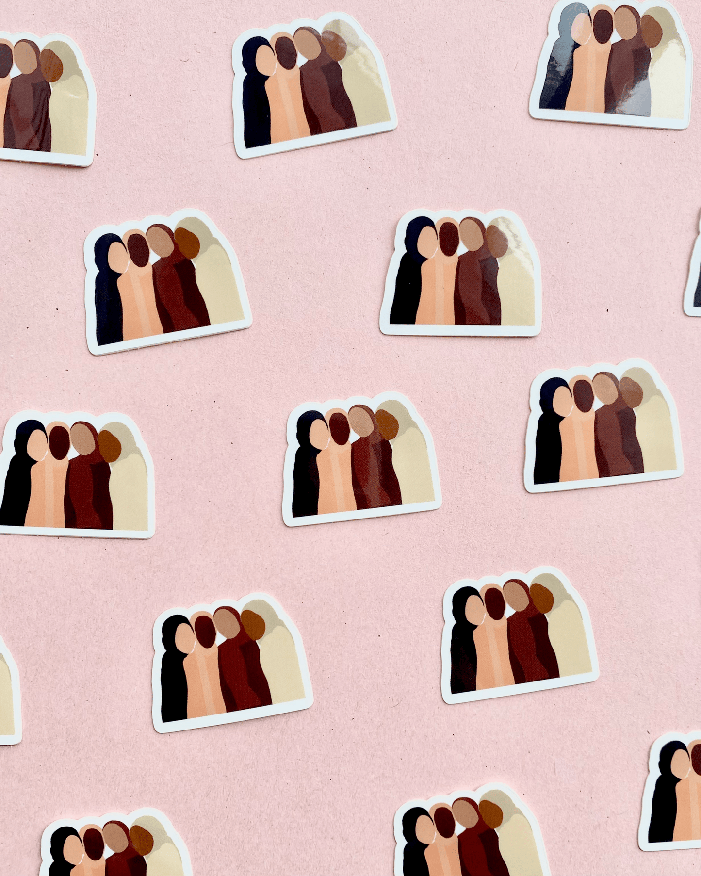 Hijabis Vinyl Glossy Die Cut Sticker - Tuma's Books