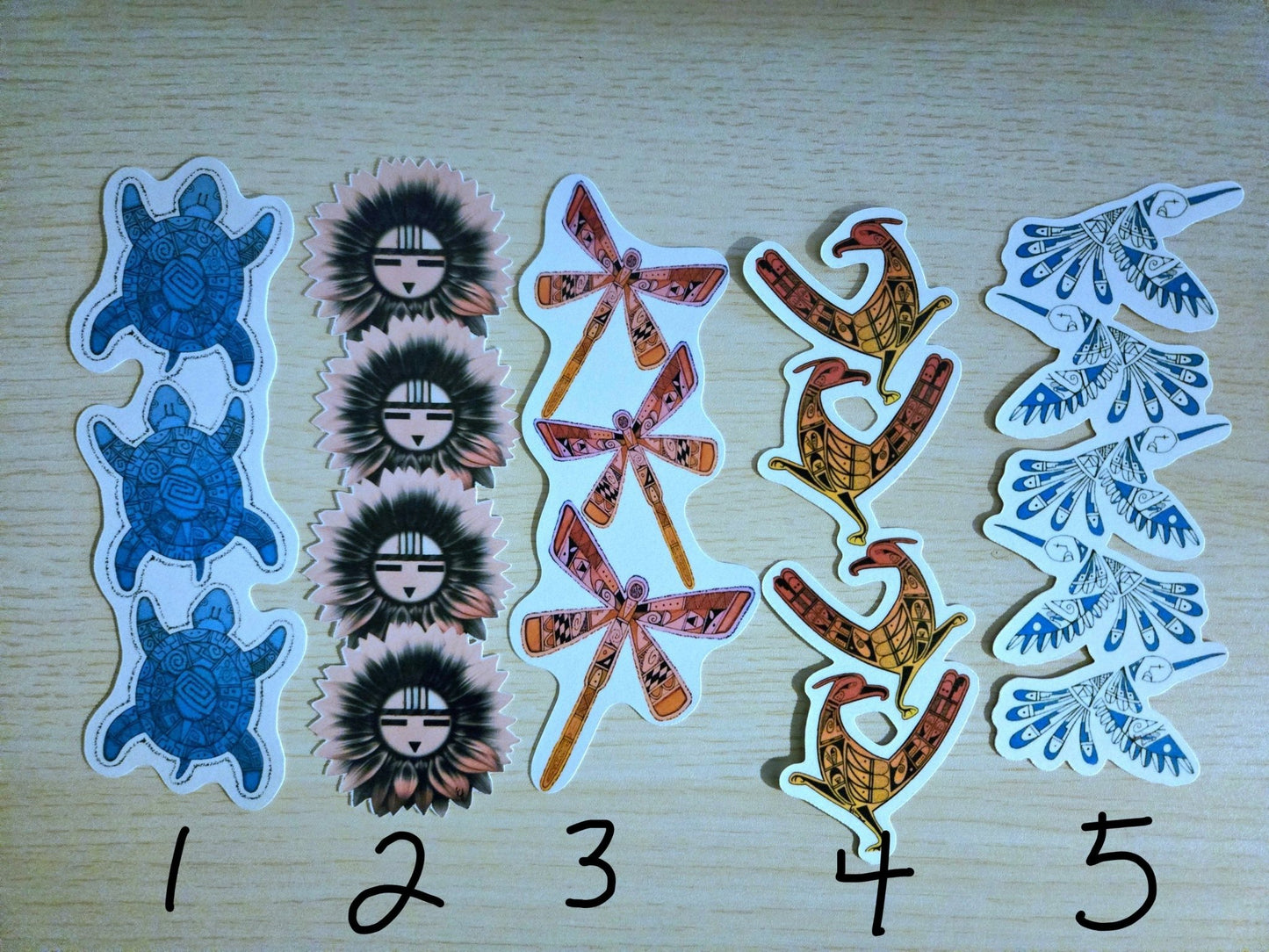 Hopi Inspired Artwork Bookmarks - Tuma's Books