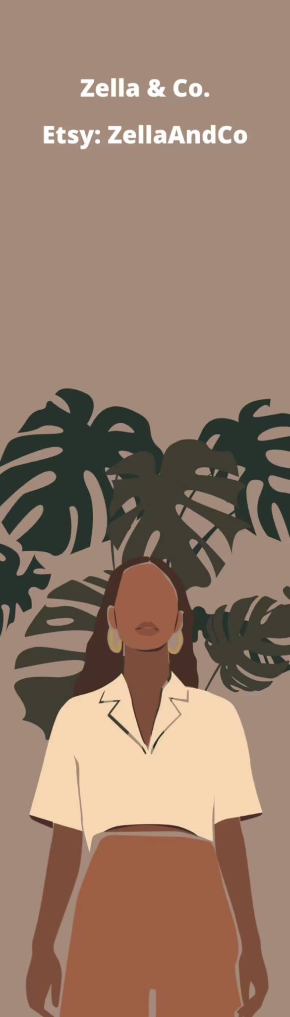 Laminated Encouraging Bookmark - Zella & Co. - Tuma's Books