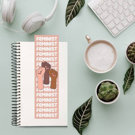 Laminated Feminist Bookmark - Zella & Co. - Tuma's Books