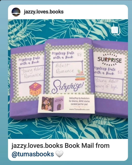 Mystery Date with a Book - Get matched with a surprise book! - Tuma's Books