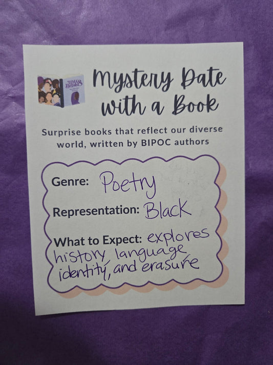 Mystery Date with a Book - Poetry (Black author) - Tuma's Books