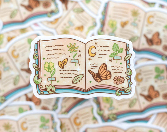 Nature Book Sticker - Unicorn Eclipse - Tuma's Books