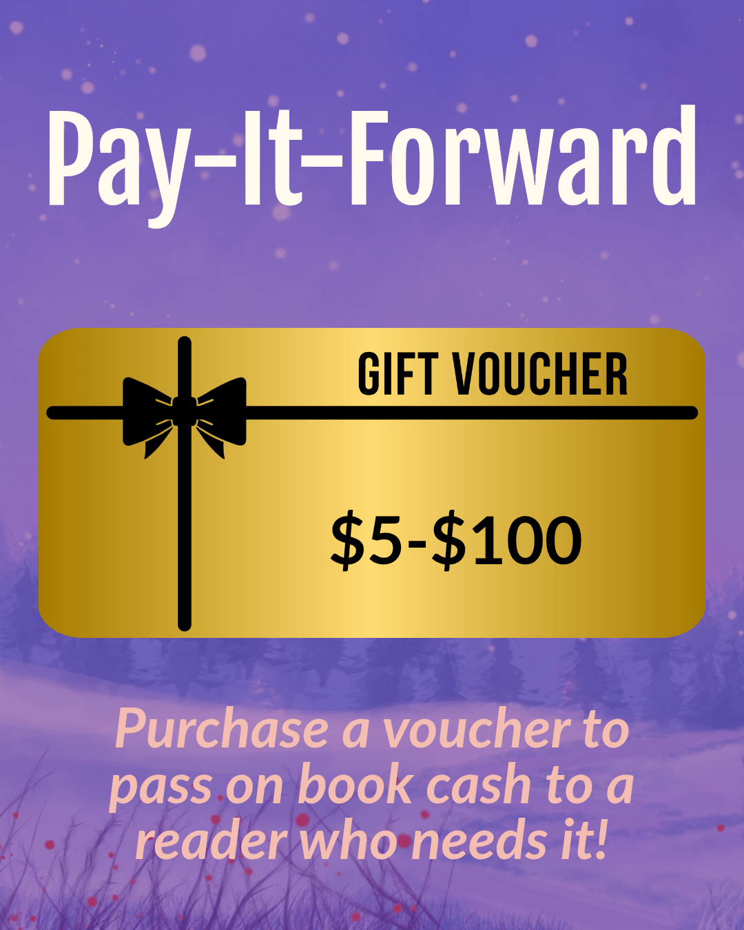 Pay - it - Forward Voucher - - Tuma's Books