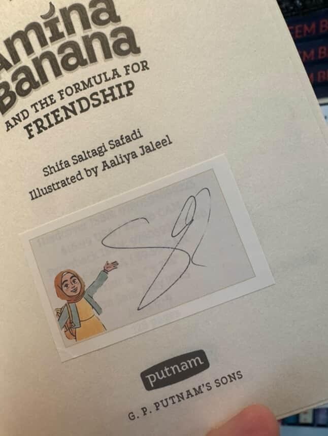 PREORDER: Amina Banana and the Formula for Winning (Book 2) by Shifa Saltagi Safadi, Aaliya Jaleel - 9780593699232 - Tuma's Books