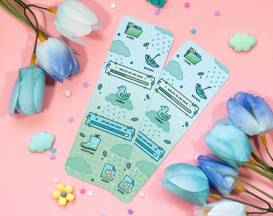 Rainy Day Bookmark - Unicorn Eclipse - Tuma's Books