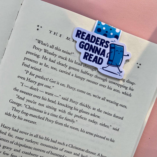 Readers Gonna Read Book Magnetic Bookmark - Tuma's Books