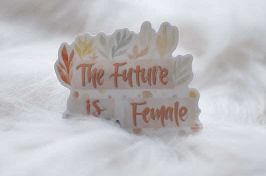 The Future Is Female Sticker - Tuma's Books