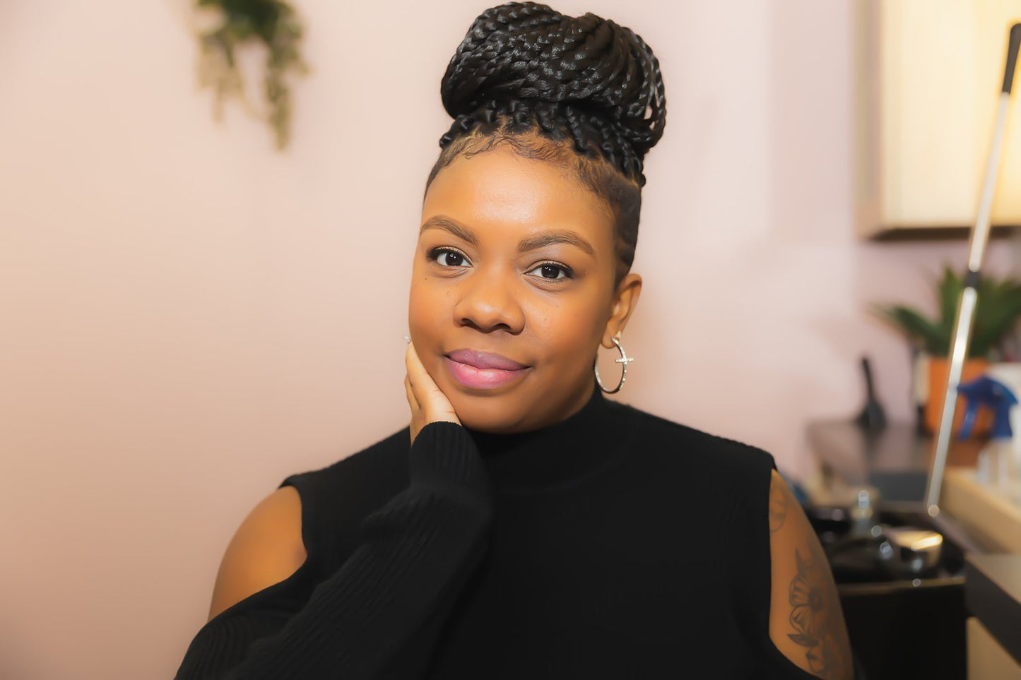 Beauty in the Wild Postcard/Greeting Card by Indianapolis artist Shaunt'e Lewis - Tuma's Books