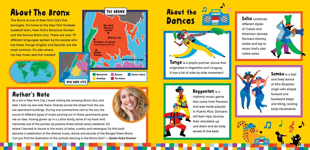 Boogie in the Bronx!: Paperback with Audio & Video - Tuma's Books