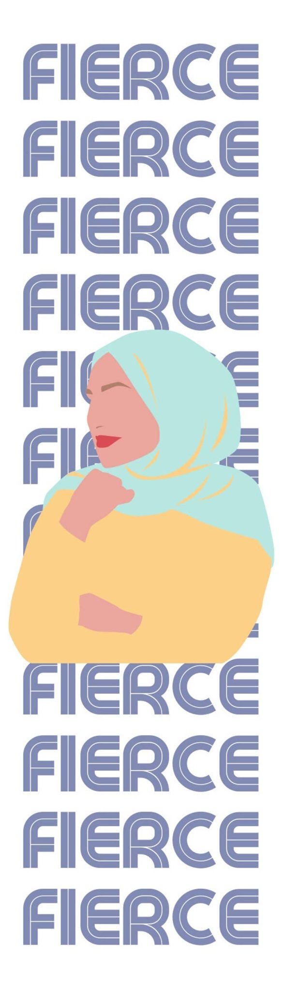 Empowered Women Bookmark - Hijabi - Tuma's Books