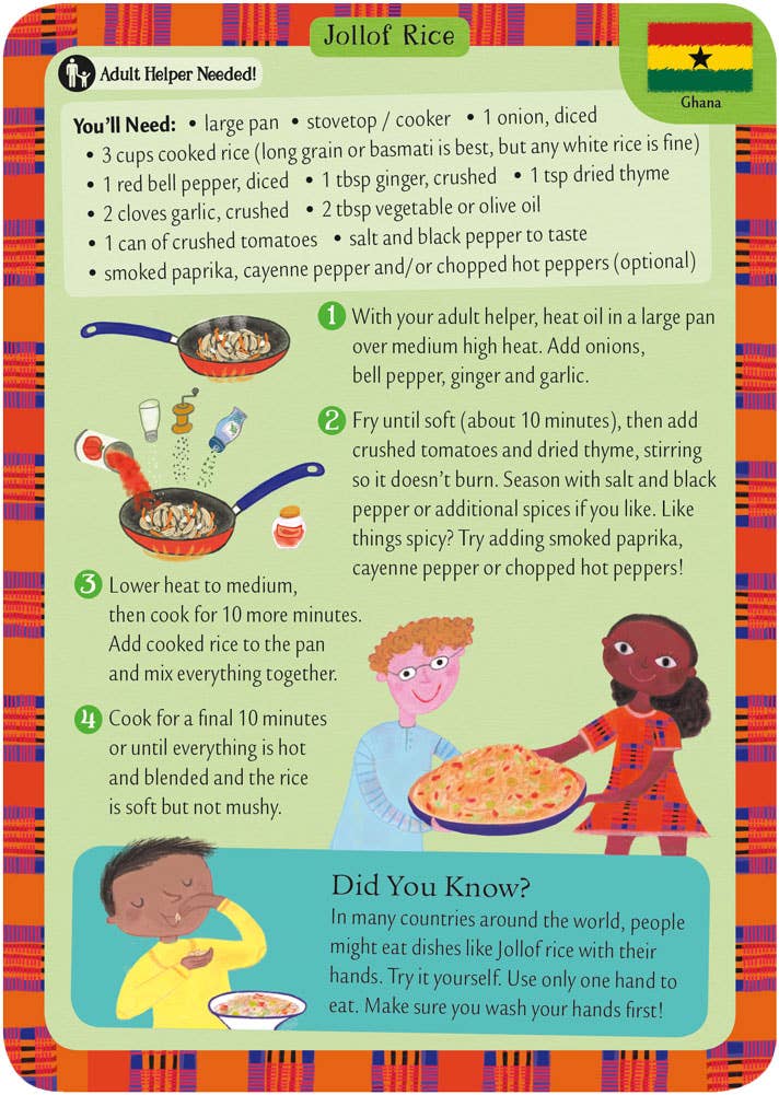 Global Kids Activity Deck: Card Deck - Barefoot Books - Tuma's Books