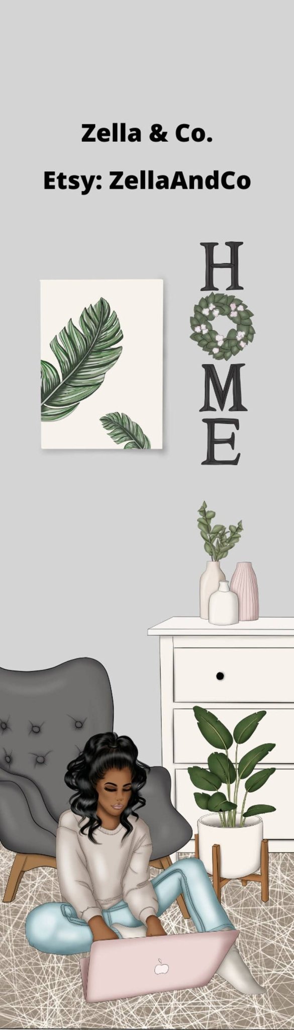 Homebody Bookmark - Tuma's Books