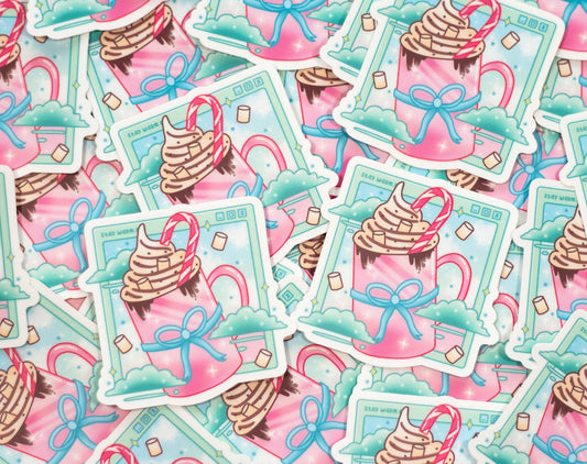 Hot Chocolate Sticker - Tuma's Books