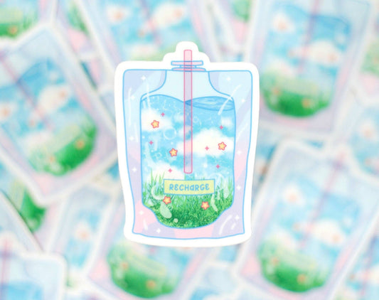 Juice Pouch Sticker - Tuma's Books