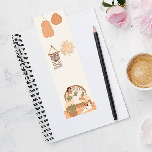 Laminated Relaxing Bookmark - Tuma's Books