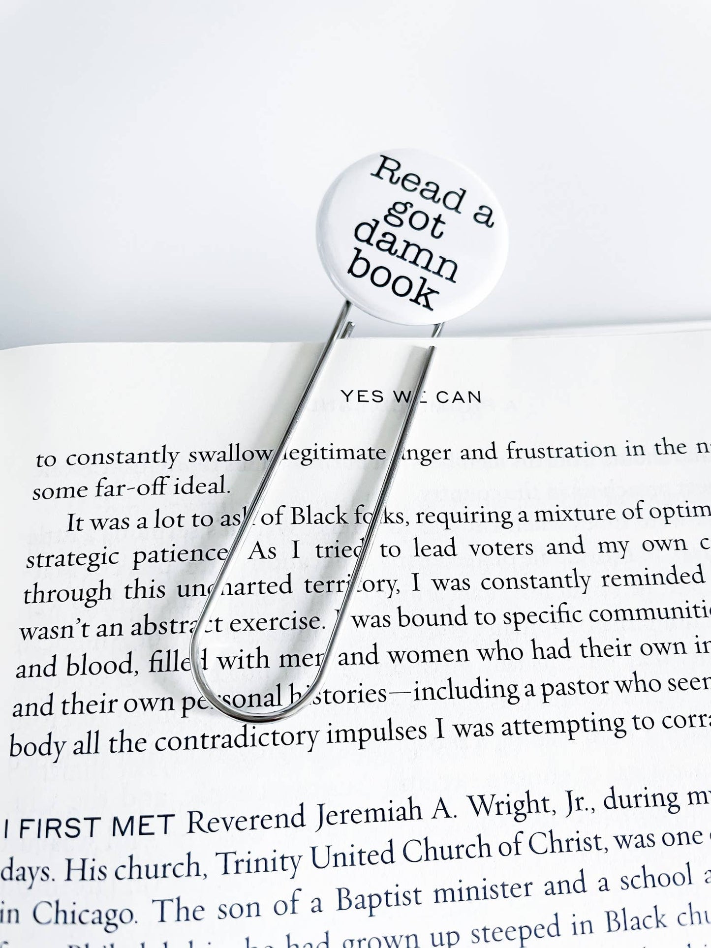 Read a got damn book bookmark - Tuma's Books