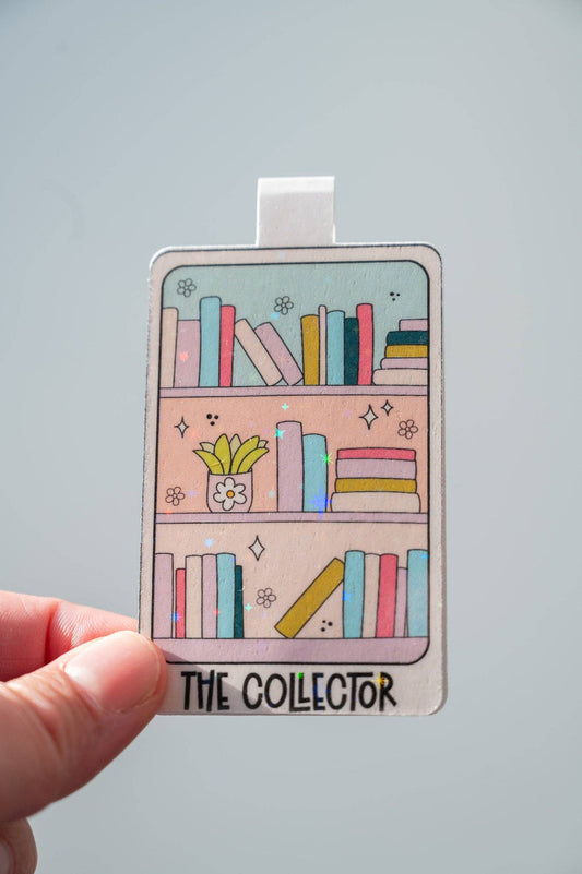 The Collector Tarot Card Magnetic Bookmark - Created By Kelci - Tuma's Books
