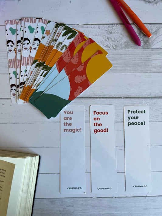 You are the magic , Affirmation Bookmark, Laminated Bookmark - Tuma's Books