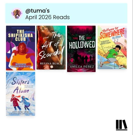 Tuma's April Reading Recap
