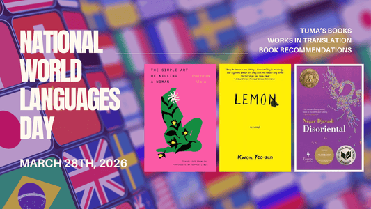 Diverse Book Recs - Works in Translation for National World Language Day 2024 - Tuma's Books