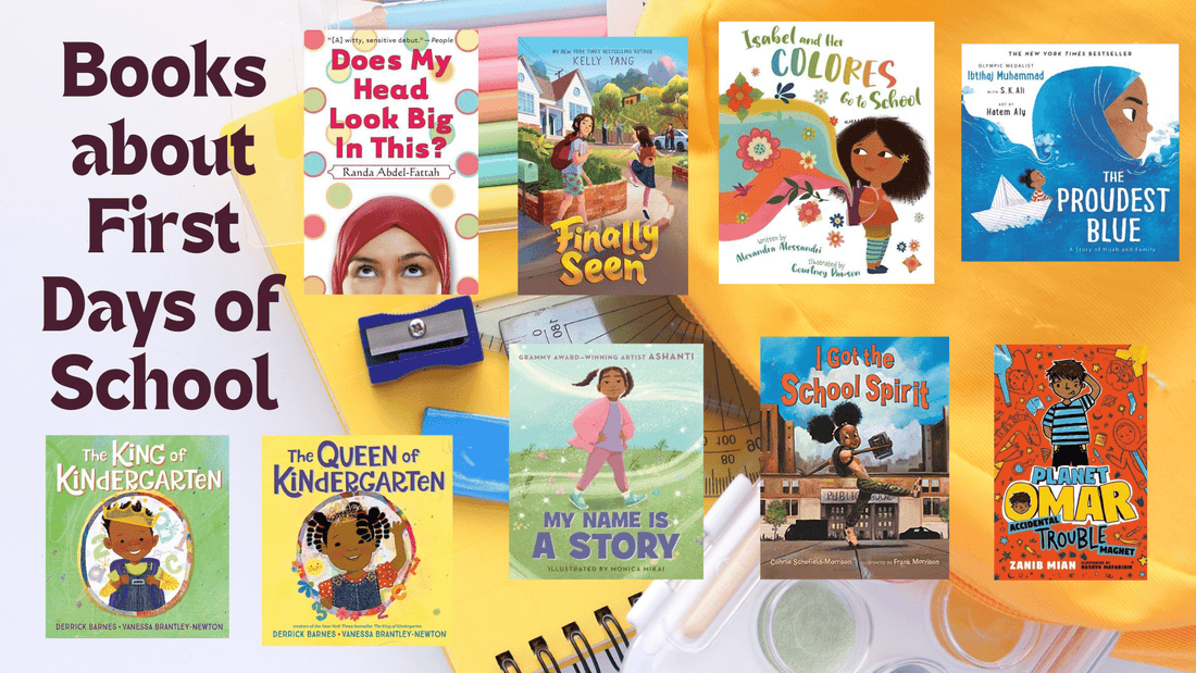 Diverse Books for First Day of School for K-12 - Tuma's Books