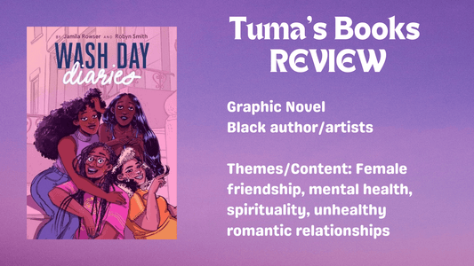 [Review] Wash Day Diaries by Jamila Rowzer and Robyn Smith (Black Authors | Graphic Novel) - Tuma's Books