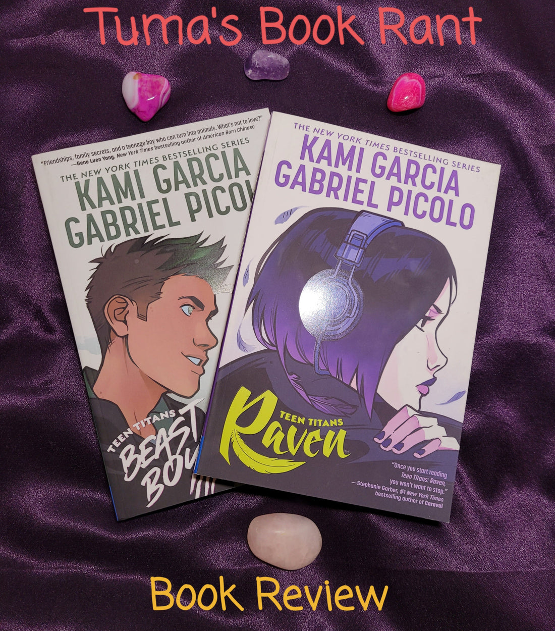 Tuma's Book Rants: Review of Teen Titan Raven and Beast Boy by Kami Garcia and Gabriel Picolo - Tuma's Books