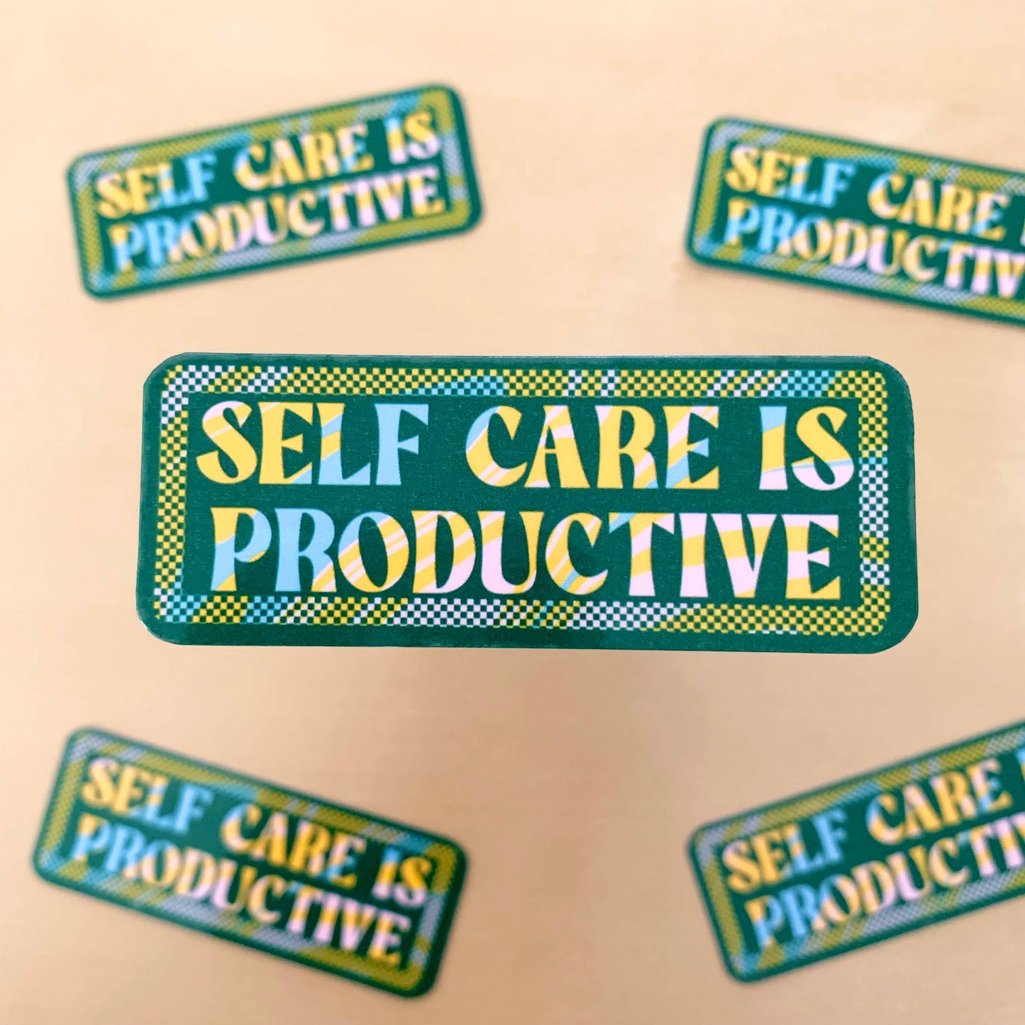 Self Care is Productive Sticker