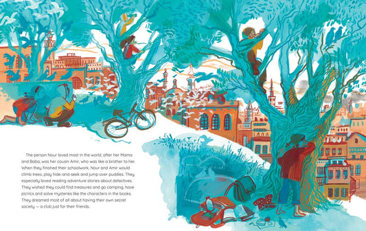 Nour's Secret Library: Paperback