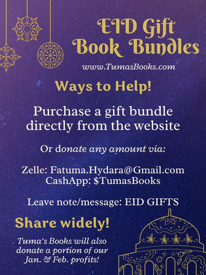 Eid 2026 Gift Book Bundles - support Tuma's Books fundraiser!
