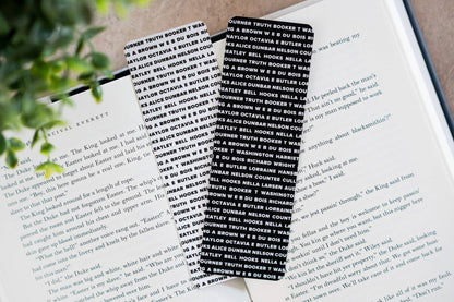 Bookmark - Classic Black Authors (White)