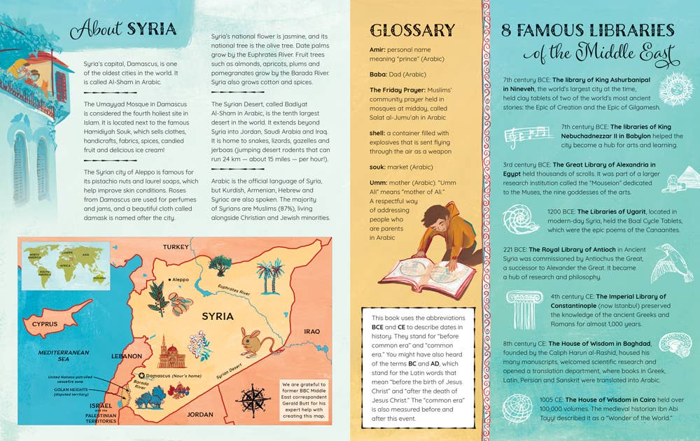 Nour's Secret Library: Paperback