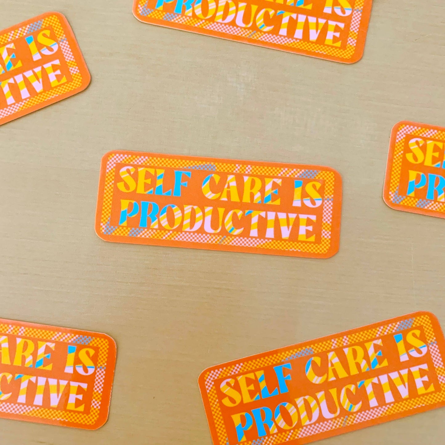 Self Care is Productive Sticker