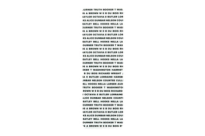 Bookmark - Classic Black Authors (White)