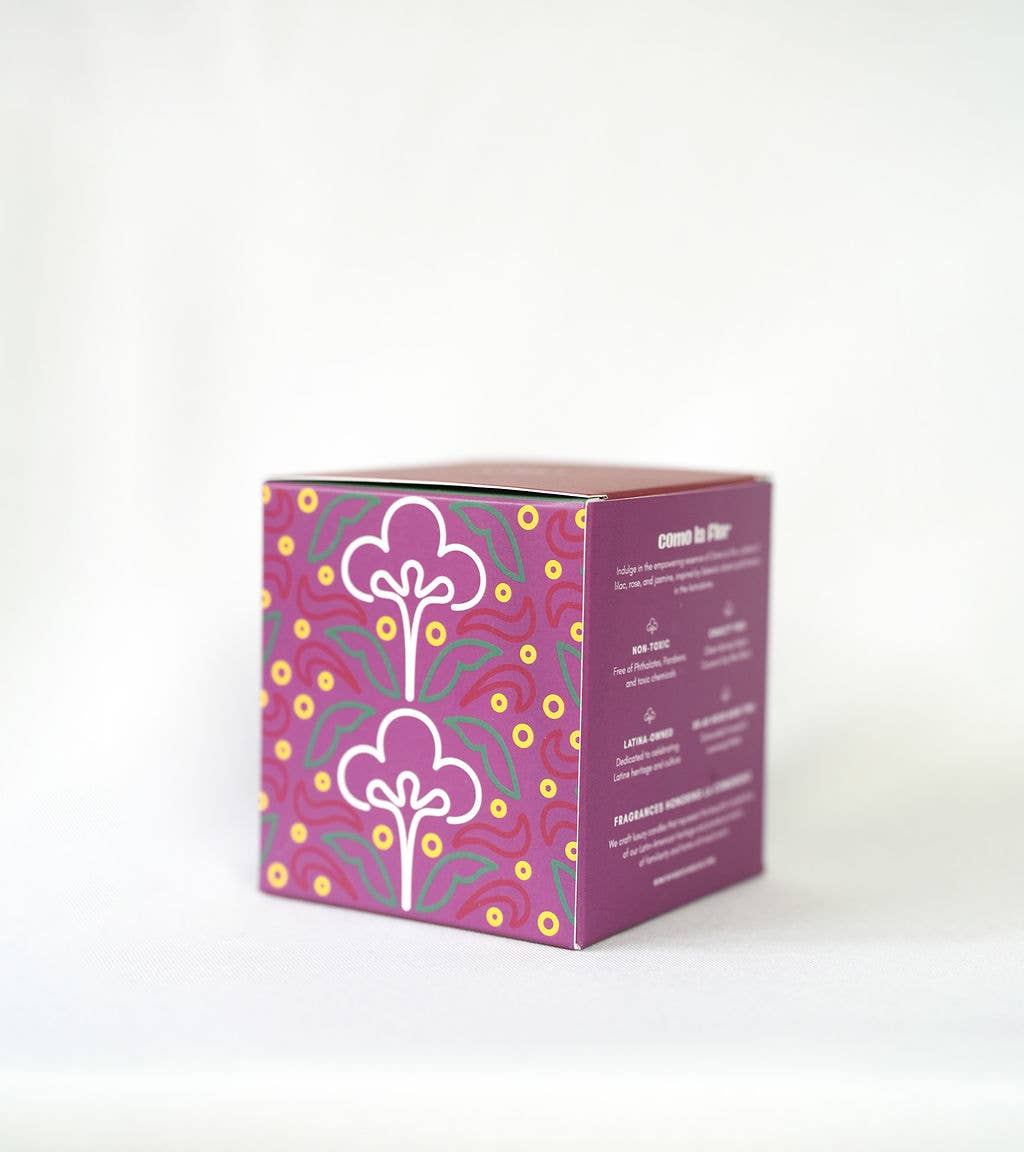 Como La Flor Candle (8.5oz) | Jasmine & Floral Candle