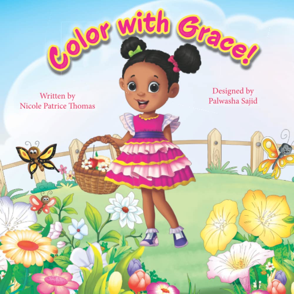 Color with Grace (The Flower Girl) cover image