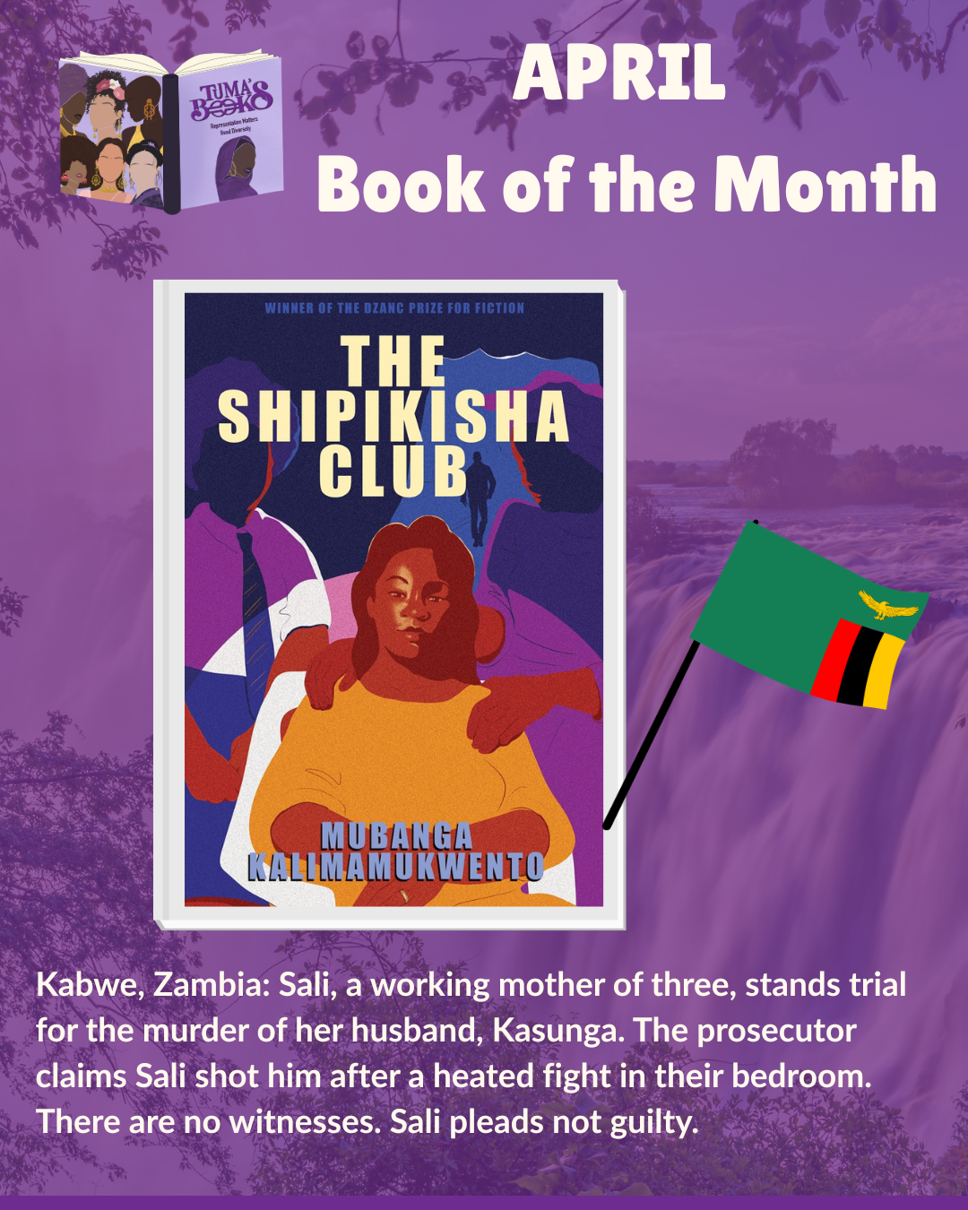 Tuma's Book of the Month - Read Diverse Stories by BIPOC authors